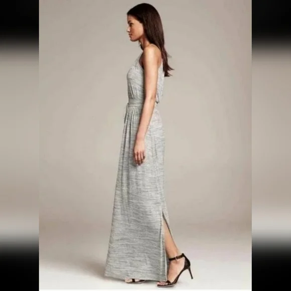 Banana Republic Halter Maxi Dress NWOT - Picture 2 of 9
